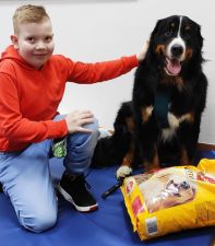 Walentynkowe spotkanie z dogoterapią 